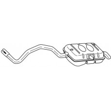 49629 SIGAM Глушник вихлопних газів кінцевий