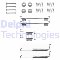 LY1292 DELPHI Комплектуючі гальмівна колодка