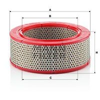 C 2263 MANN-FILTER Повітряний фільтр