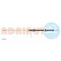 55.0224.1 ADRIAUTO Тросик, cтояночный тормоз