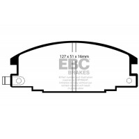 DP746 EBC Brakes Комплект гальмівних колодок дисковий гальм