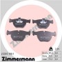 23397.190.1 ZIMMERMANN Комплект гальмівних колодок дисковий гальм