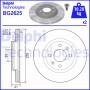 BG2625 DELPHI Гальмівний диск