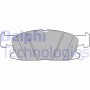 LP3241 DELPHI КомплеК т гальмівних колодок, дискове гальмо