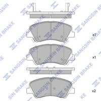 SP1399 Hi-Q Комплект гальмівних колодок дисковий гальм