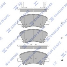 SP1399 Hi-Q Комплект гальмівних колодок дисковий гальм