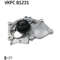 VKPC 81231 SKF Водяний насос охолодження двигуна