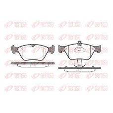 0468.00 REMSA КомплеК т гальмівних колодок, дискове гальмо