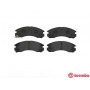 P 54 017 BREMBO Комплект гальмівних колодок дисковий гальм