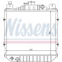 64078 NISSENS Радіатор охолодження двигуна