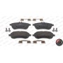 FDB4199 FERODO Комплект гальмівних колодок дисковий гальм
