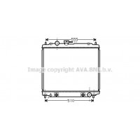 MT2138 AVA QUALITY COOLING Радіатор охолодження двигуна