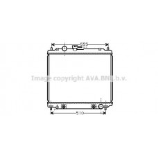MT2138 AVA QUALITY COOLING Радіатор охолодження двигуна