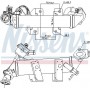 989389 NISSENS Радіатор рециркуляція ОГ
