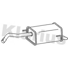 220953 KLARIUS Глушник вихлопних газів кінцевий