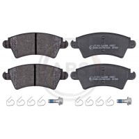 37153 A.B.S. Комплект гальмівних колодок дисковий гальм