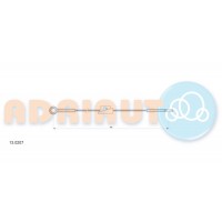 13.0207 ADRIAUTO Тросик, cтояночный тормоз