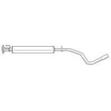 12452 SIGAM Середній глушник вихлопних газів