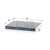CUK 24 004 MANN-FILTER Фільтр повітря у внутрішньому просторі