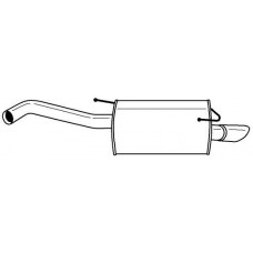 38675 SIGAM Глушник вихлопних газів кінцевий