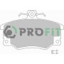5000-0370 PROFIT Комплект гальмівних колодок дисковий гальм