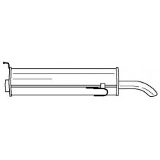 46633 SIGAM Глушник вихлопних газів кінцевий