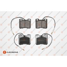 1617248680 EUROREPAR Комплект гальмівних колодок дисковий гальм
