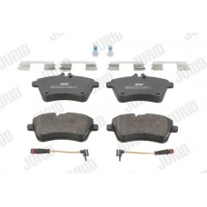 573230J JURID Комплект гальмівних колодок дисковий гальм