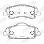573630J JURID Комплект гальмівних колодок дисковий гальм