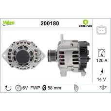 200180 VALEO Генератор