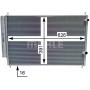 AC 801 000S MAHLE Конденсатор кондиціонера