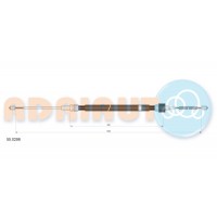 550298 ADRIAUTO VW Трос ручного гальма Skoda Fabia, Polo