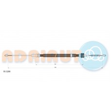 550298 ADRIAUTO VW Трос ручного гальма Skoda Fabia, Polo