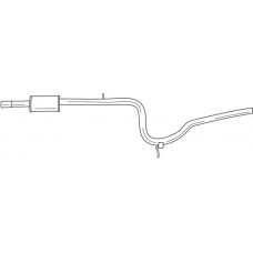 12473 SIGAM Середній глушник вихлопних газів