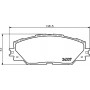 8DB 355 006-871 HELLA PAGID Комплект гальмівних колодок дисковий гальм