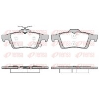 0842.11 REMSA Комплект гальмівних колодок дисковий гальм