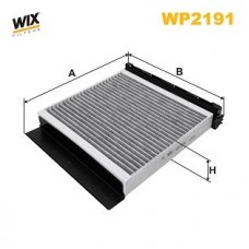 WP2191 WIX FILTERS Фільтр повітря у внутрішньому просторі