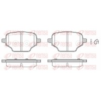 1837.00 REMSA Комплект гальмівних колодок дисковий гальм
