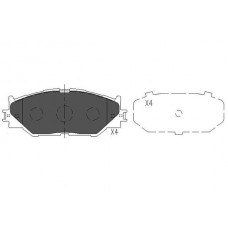 KBP-9094 KAVO PARTS КомплеК т гальмівних колодок, дискове гальмо