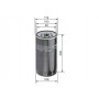 F 026 407 048 BOSCH Масляний фільтр