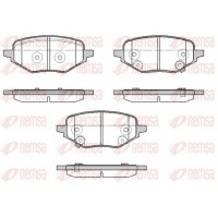 1978.02 REMSA КомплеК т гальмівних колодок, дискове гальмо