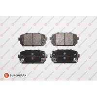 1675993880 EUROREPAR Комплект гальмівних колодок дисковий гальм
