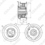 GTB0270 GMB Натяжний ролик ремінь ГРМ