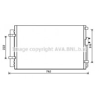 HY5344D AVA QUALITY COOLING Конденсатор кондиціонера