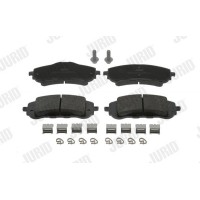 573620J JURID Комплект гальмівних колодок дисковий гальм