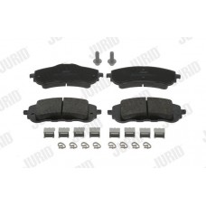 573620J JURID Комплект гальмівних колодок дисковий гальм