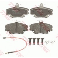GDB1465 TRW Комплект гальмівних колодок дисковий гальм