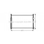 SZ5108D AVA QUALITY COOLING Конденсатор кондиціонера