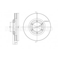 800-1238 CIFAM Гальмівний диск