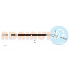 27.0236 ADRIAUTO Тросик, cтояночный тормоз